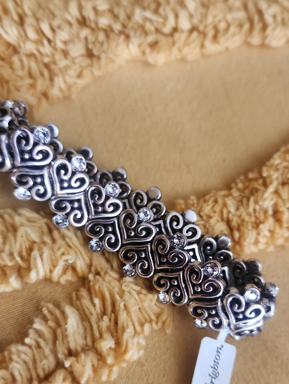 New Brighton Alcazar Heart Stretch Bracelet, NWT